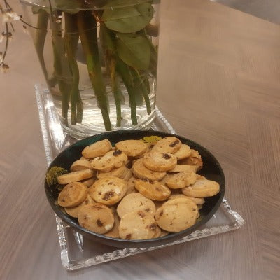 Cookies aux Amandes et Raisins Secs